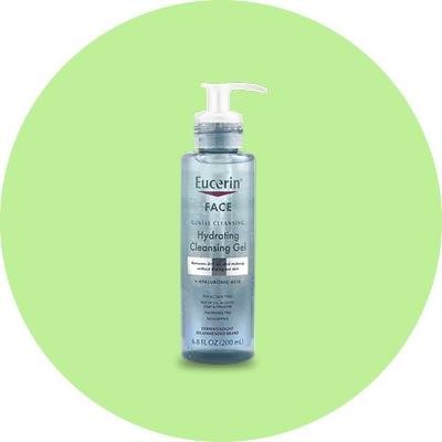 Eucerin Hydrating Cleansing Gel with Hyaluronic Acid, 6.8 fl oz