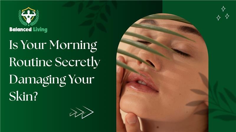Is Your Morning Routine Secretly Damaging Your Skin?